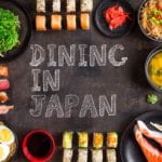 dining in Japan